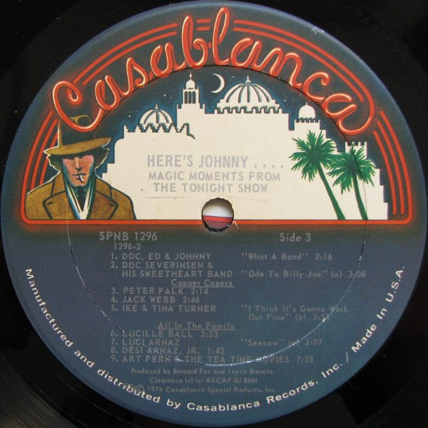 Johnny Carson – Here's Johnny.... Magic Moments From The Tonight Show (2xLP) LP vinyl record, image 4 of 5