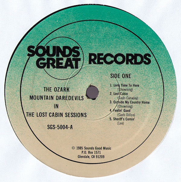 The Ozark Mountain Daredevils – The Lost Cabin Sessions LP vinyl record, image 3 of 6