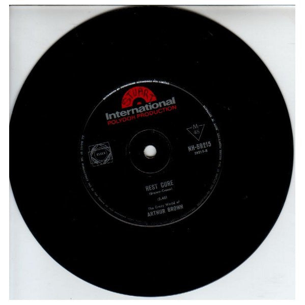 The Crazy World Of Arthur Brown – Fire 7" vinyl record, image 4 of 4