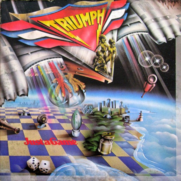 Triumph – Just A Game LP vinyl record, image 1 of 9