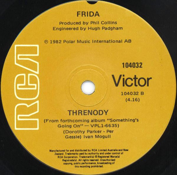 Frida – I Know There's Something Going On 7" vinyl record, image 4 of 6