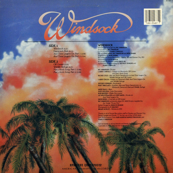 Ric Swanson – Windsock LP vinyl record, image 2 of 7