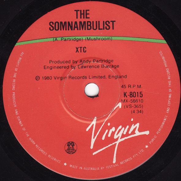 XTC – Generals And Majors 7" vinyl record, image 2 of 4