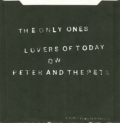 The Only Ones – Lovers Of Today 7" vinyl record, image 2 of 4