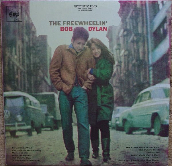 Bob Dylan – The Freewheelin' Bob Dylan LP vinyl record, image 1 of 4