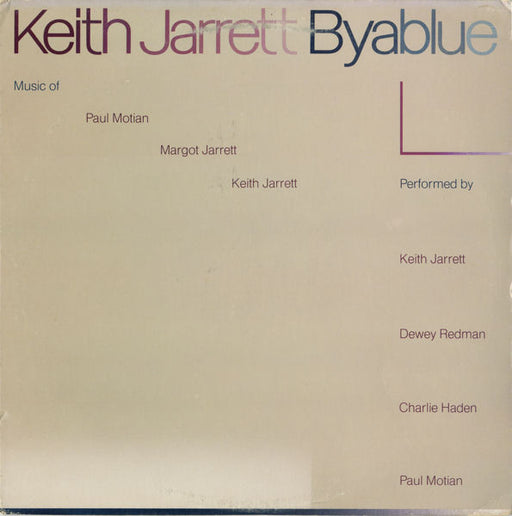Keith Jarrett – Byablue LP vinyl record, image 1 of 4