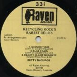 Betty McQuade – Midnight Bus 7" vinyl record, image 3 of 5