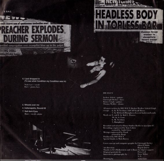 Die Haut – Headless Body In Topless Bar LP vinyl record, image 6 of 7