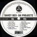 Davey Dex – Da Projectz 12" vinyl record, image 1 of 2