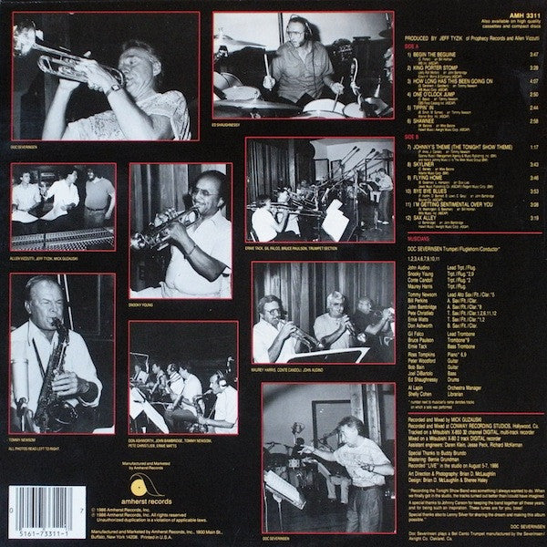 The Tonight Show Band, Doc Severinsen – The Tonight Show Band With Doc Severinsen LP vinyl record, image 2 of 5