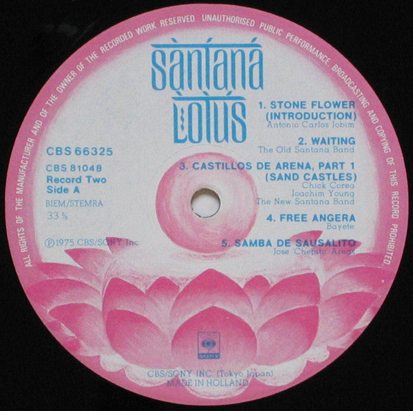 Santana – Lotus (3xLP) LP vinyl record, image 6 of 10