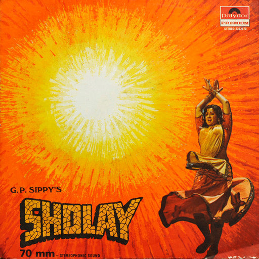 R. D. Burman – Sholay LP vinyl record, image 1 of 7