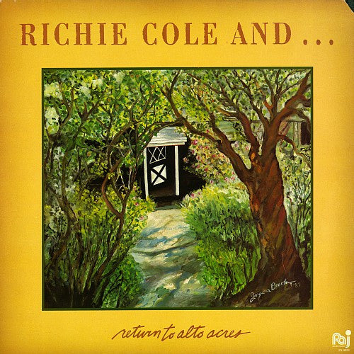 Richie Cole – Return To Alto Acres LP vinyl record, image 1 of 4