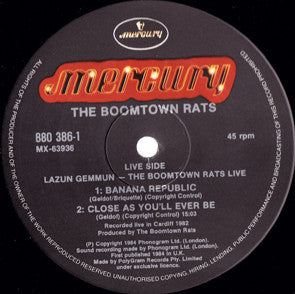 The Boomtown Rats – Dave 12" vinyl record, image 3 of 3