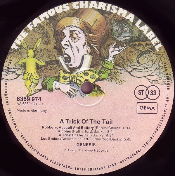 Genesis – A Trick Of The Tail LP vinyl record, image 6 of 10