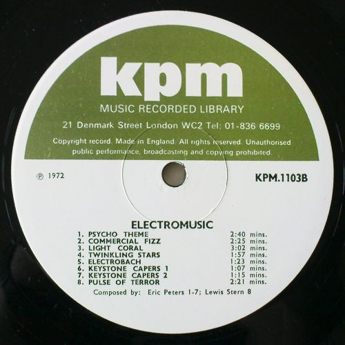 Eric Peters – Electromusic LP vinyl record, image 4 of 4