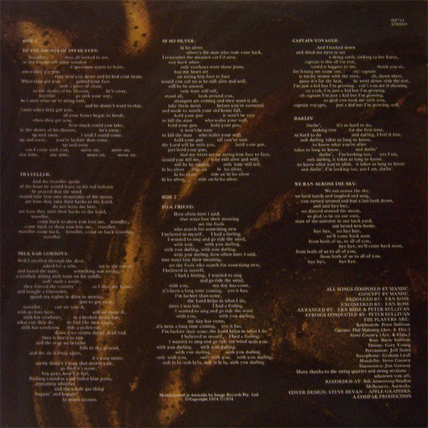 Mandu – To The Shores Of His Heaven LP vinyl record, image 3 of 5