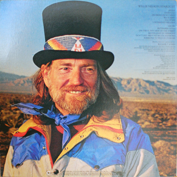 Willie Nelson – Stardust LP vinyl record, image 2 of 5