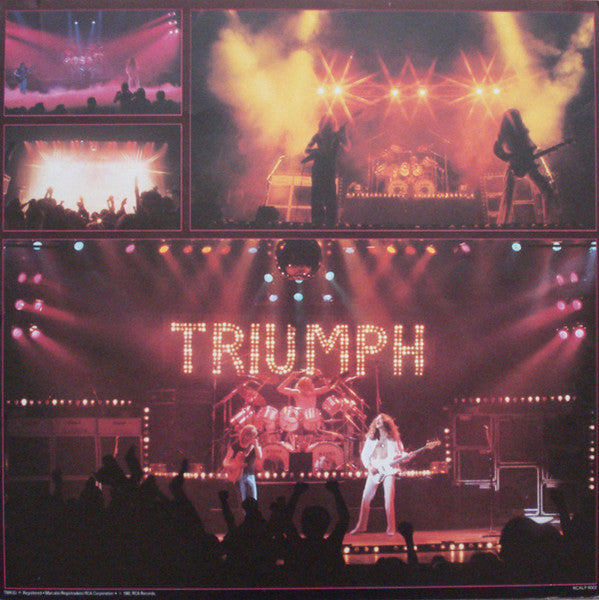 Triumph – Allied Forces LP vinyl record, image 5 of 6