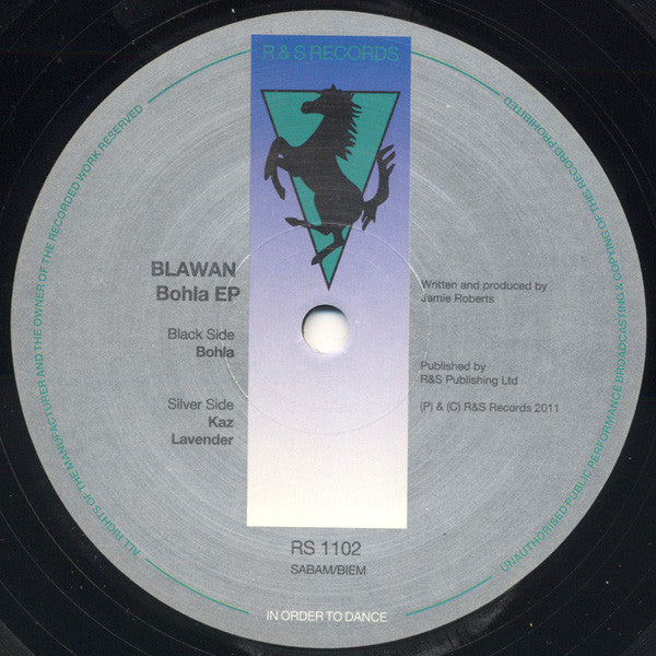 Blawan – Bohla EP 12" vinyl record, image 1 of 3