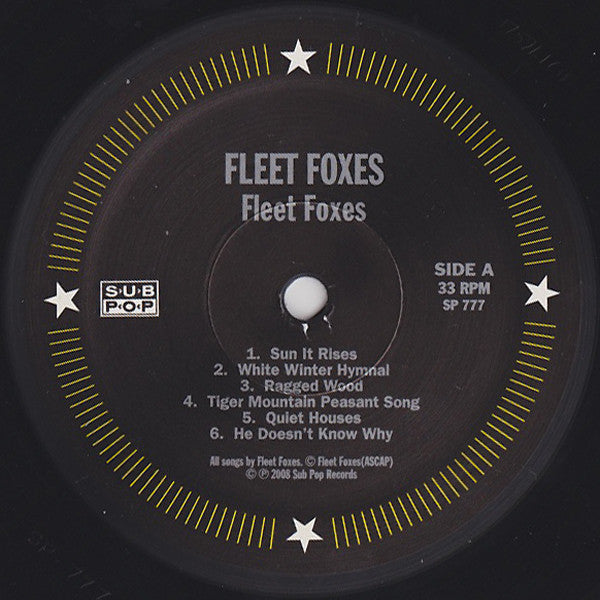 Fleet Foxes – Fleet Foxes LP vinyl record, image 5 of 10