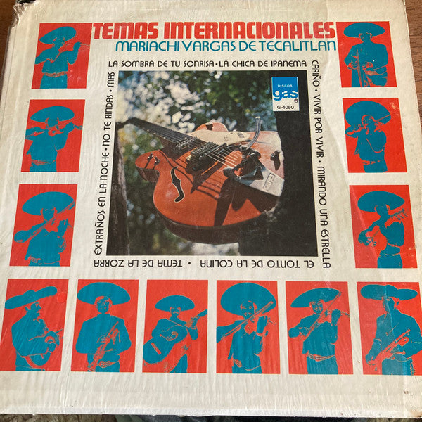 Mariachi Vargas de Tecalitlán – Temas Internacionales LP vinyl record