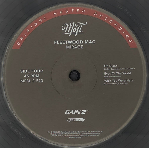 Fleetwood Mac – Mirage (2xLP) LP vinyl record, image 6 of 6