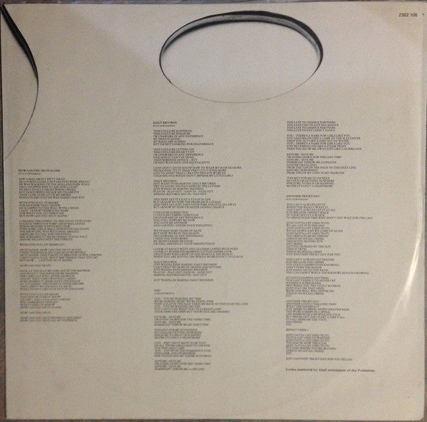 The Who – Face Dances LP vinyl record, image 3 of 6