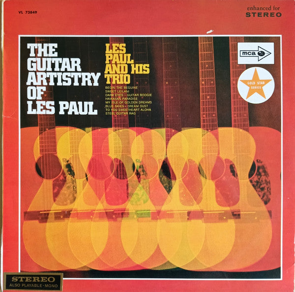 Les Paul And His Trio – The Guitar Artistry Of Les Paul LP vinyl record, image 1 of 4