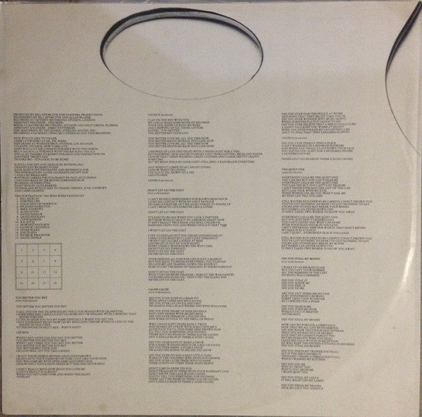 The Who – Face Dances LP vinyl record, image 4 of 6