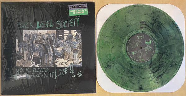 Black Label Society – Alcohol Fueled Brewtality Live!! + 5 (2xLP) LP vinyl record, image 5 of 5