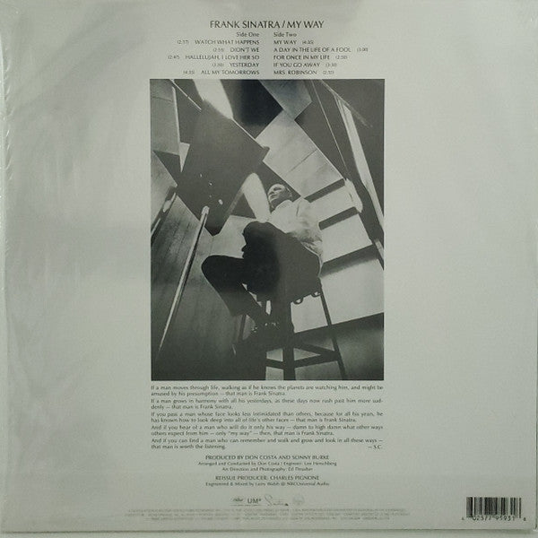Frank Sinatra – My Way LP vinyl record, image 3 of 5