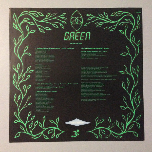 Steve Hillage – Green LP vinyl record, image 4 of 6