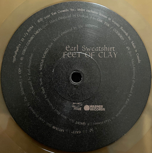 Earl Sweatshirt – Feet Of Clay 12" vinyl record, image 3 of 8