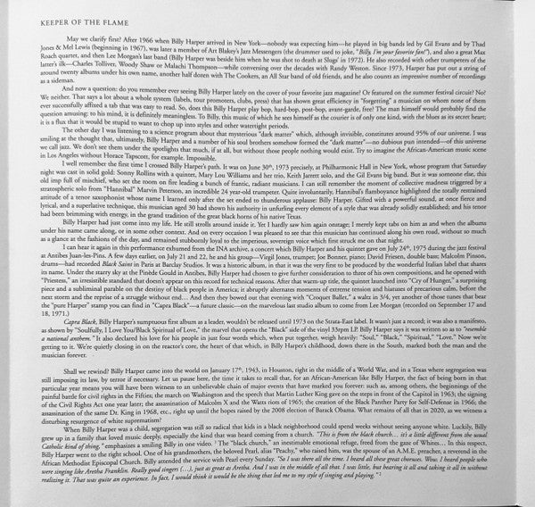 Billy Harper Quintet – Antibes '75 LP vinyl record, image 9 of 10