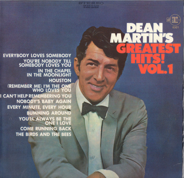 Dean Martin – Dean Martin's Greatest Hits! Vol. 1 LP vinyl record, image 1 of 4