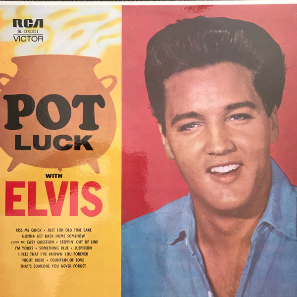 Elvis Presley – Pot Luck LP vinyl record, image 1 of 4