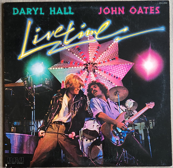 Daryl Hall & John Oates – Livetime LP vinyl record, image 1 of 5