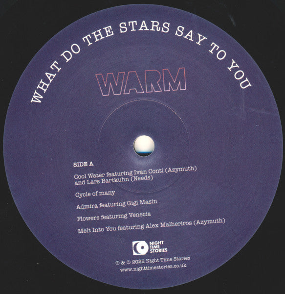 Ron Trent, Warm – What Do The Stars Say To You LP vinyl record, image 3 of 6