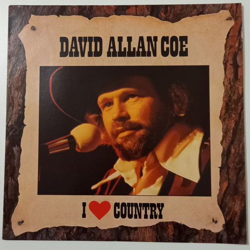 David Allan Coe – I Love Country LP vinyl record, image 1 of 4