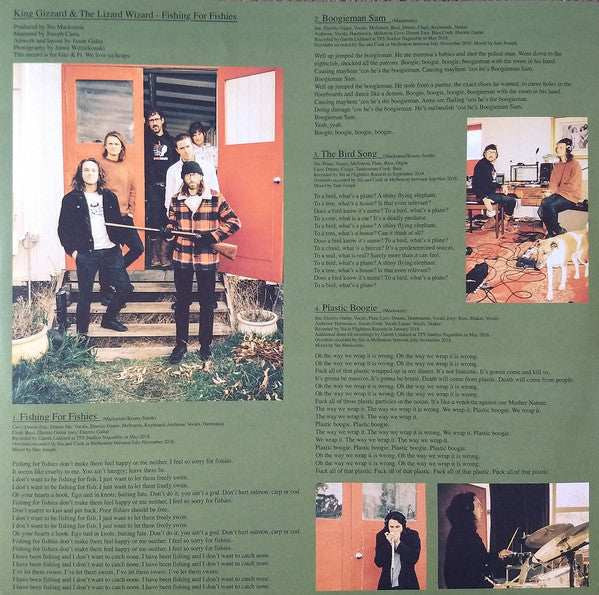 King Gizzard And The Lizard Wizard – Fishing For Fishies LP vinyl record, image 5 of 7