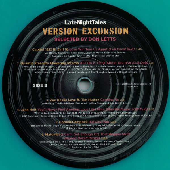 Don Letts – LateNightTales (Version Excursion) (2xLP) LP vinyl record, image 9 of 10