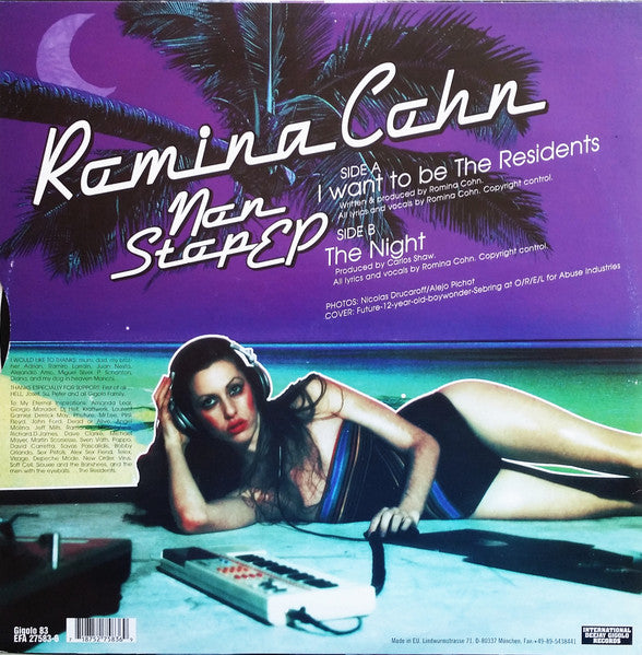 Romina Cohn – Non Stop EP 12" vinyl record, image 2 of 3