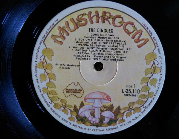 The Dingoes – The Dingoes LP vinyl record, image 3 of 4