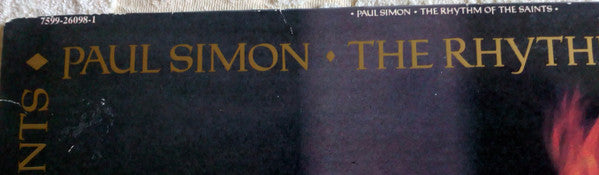 Paul Simon – The Rhythm Of The Saints LP vinyl record, image 7 of 7