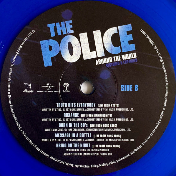 The Police – Around The World (Restored & Expanded) LP vinyl record, image 4 of 10