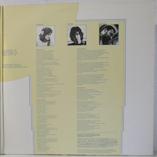 Al Stewart – Year Of The Cat LP vinyl record, image 3 of 6