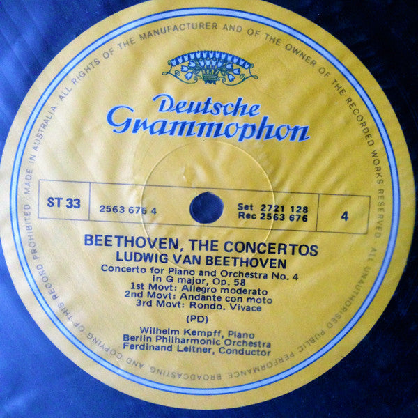 Ludwig van Beethoven – The Concertos LP vinyl record, image 8 of 10