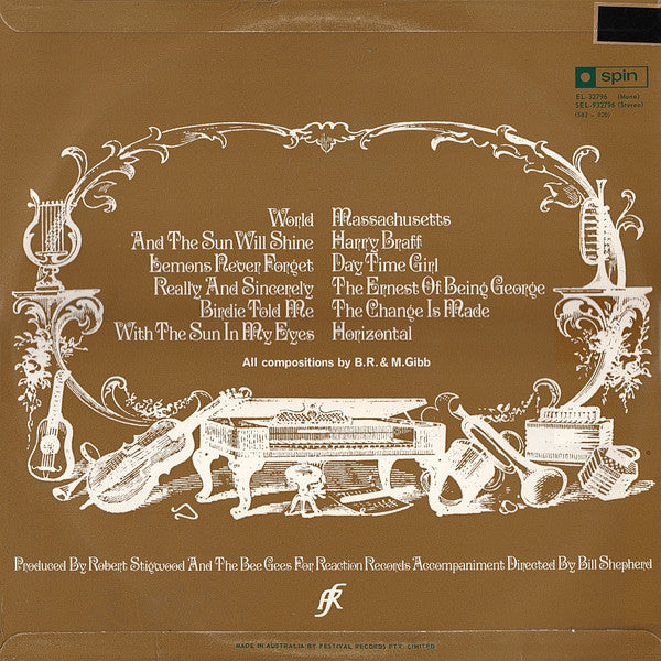 Bee Gees – Horizontal LP vinyl record, image 2 of 4