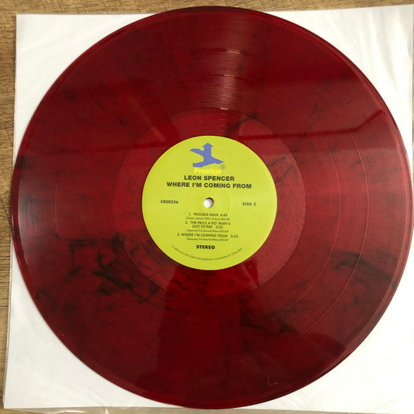 Leon Spencer, Jr. – Where I'm Coming From LP vinyl record, image 7 of 7